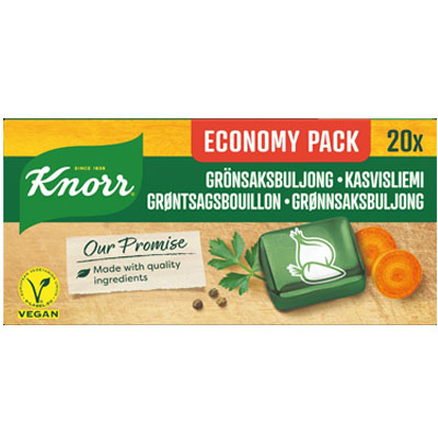 Knorr Broth Cube Vegetable 20x10g
